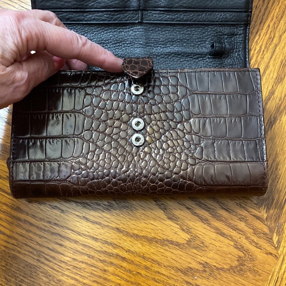 Brighton wallet. 7-1/2” wide. 4” L. - Picture 9 of 15